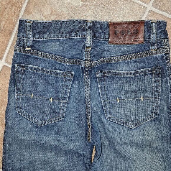 Polo Ralph Lauren 1967 Distressed Denim Jeans Size 8 - Picture 5 of 9